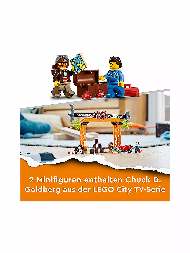 LEGO | City - Haiangriff-Stuntchallenge 60342 | keine Farbe