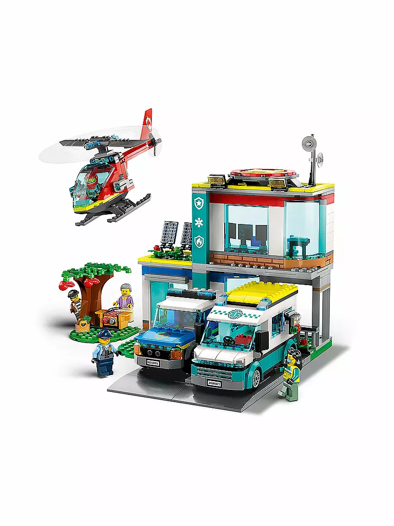 LEGO | City - Hauptquartier der Rettungsfahrzeuge 60371 | keine Farbe
