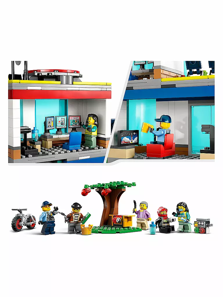LEGO | City - Hauptquartier der Rettungsfahrzeuge 60371 | keine Farbe