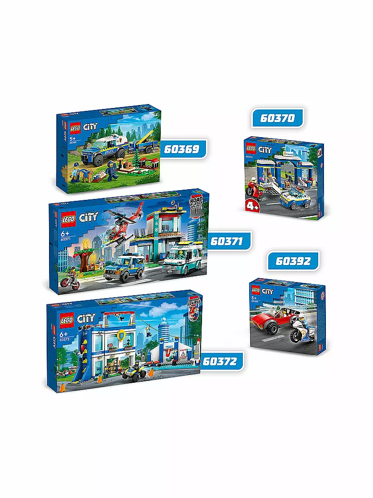 LEGO | City - Hauptquartier der Rettungsfahrzeuge 60371 | keine Farbe