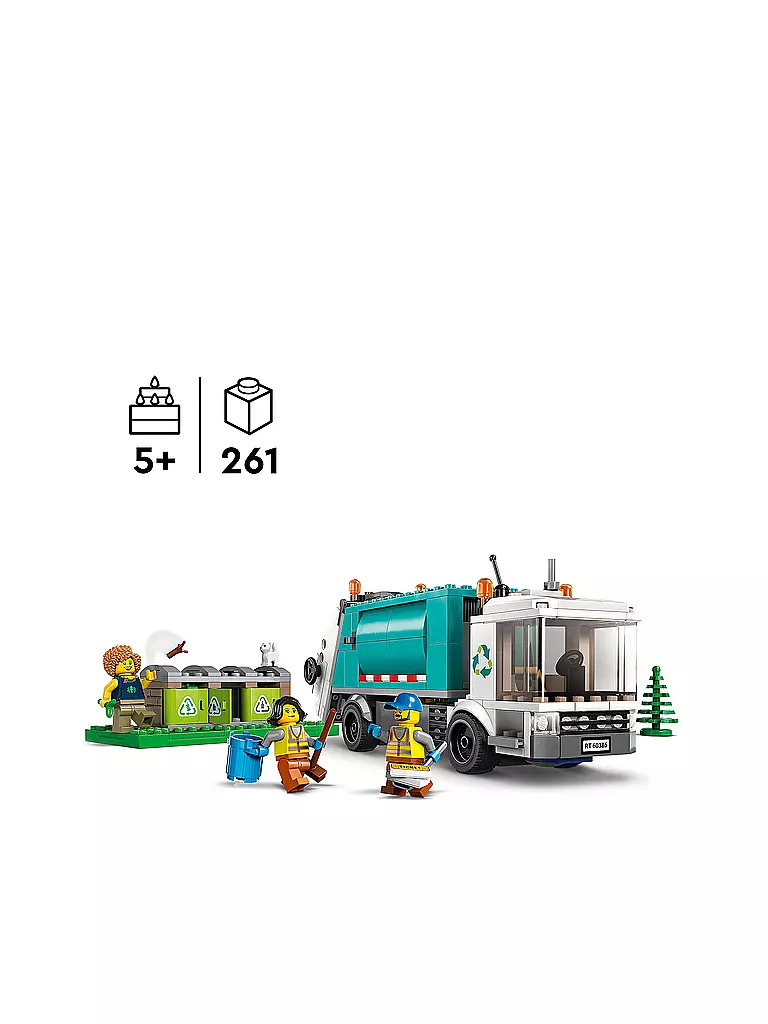 LEGO | City - Müllabfuhr 60386 | keine Farbe