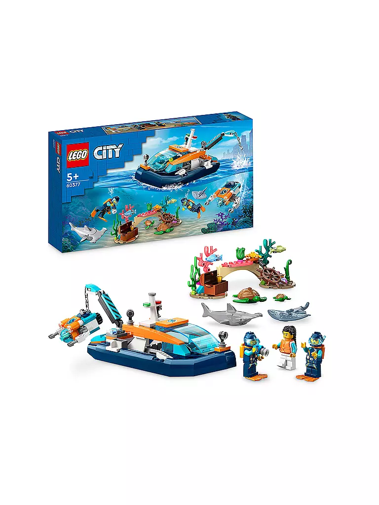 LEGO | City - Meeresforscher-Boot 60377 | keine Farbe