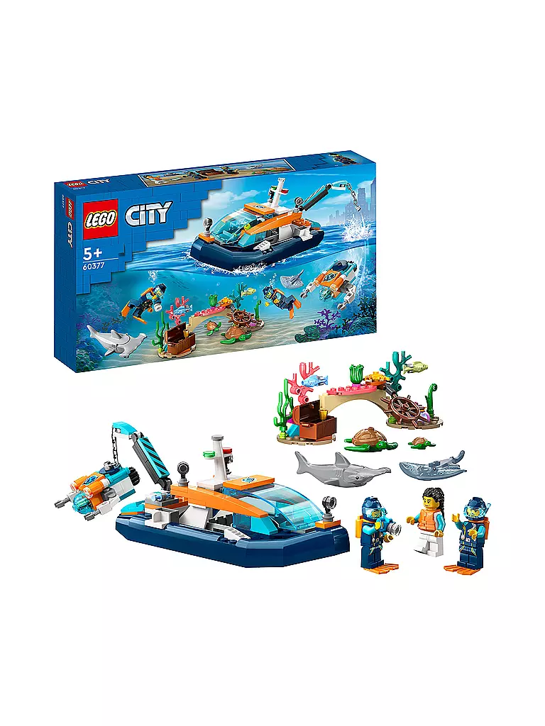 LEGO | City - Meeresforscher-Boot 60377 | keine Farbe