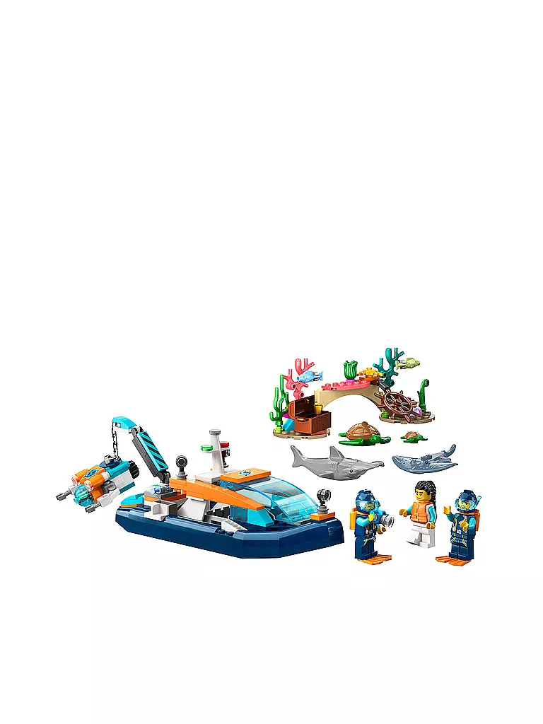 LEGO | City - Meeresforscher-Boot 60377 | keine Farbe