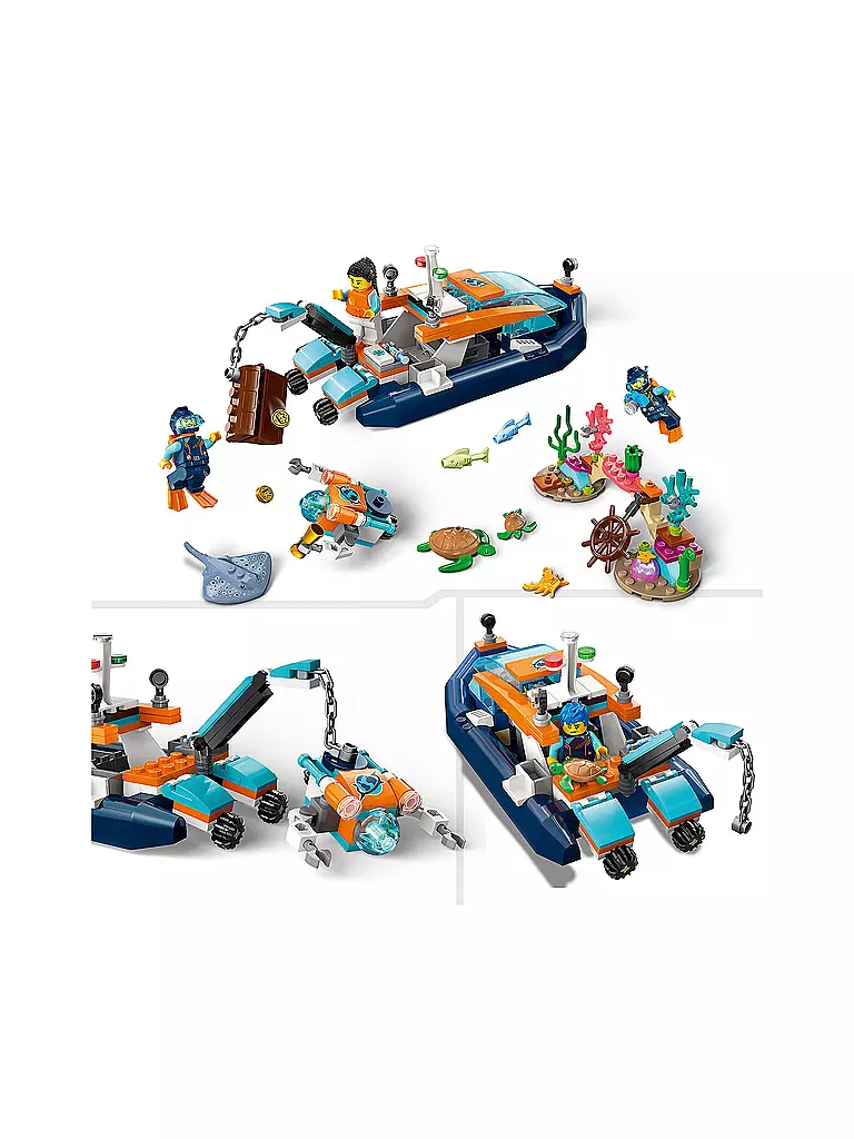 LEGO | City - Meeresforscher-Boot 60377 | keine Farbe