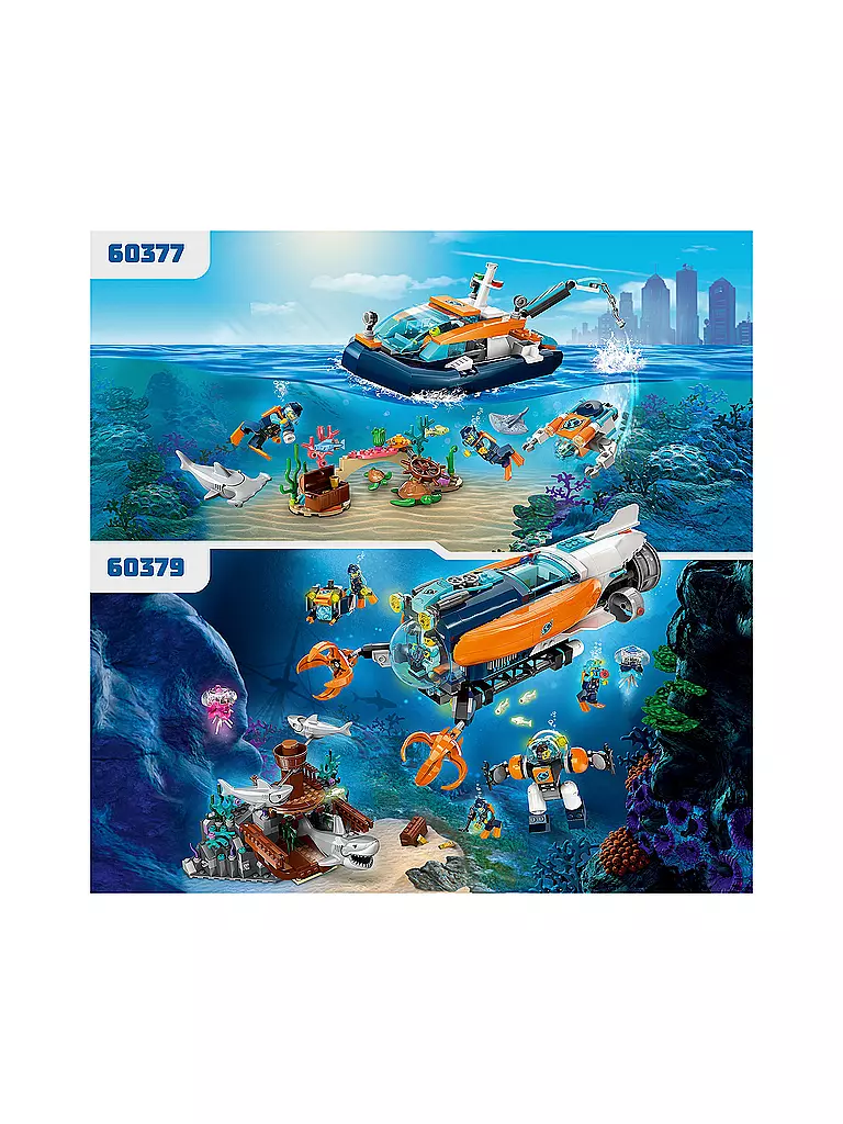 LEGO | City - Meeresforscher-Boot 60377 | keine Farbe