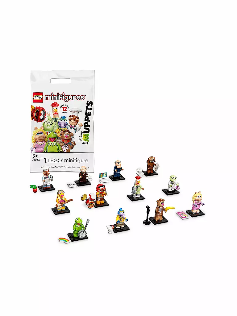 LEGO | City - Minifigures - Die Muppets 71033 | keine Farbe