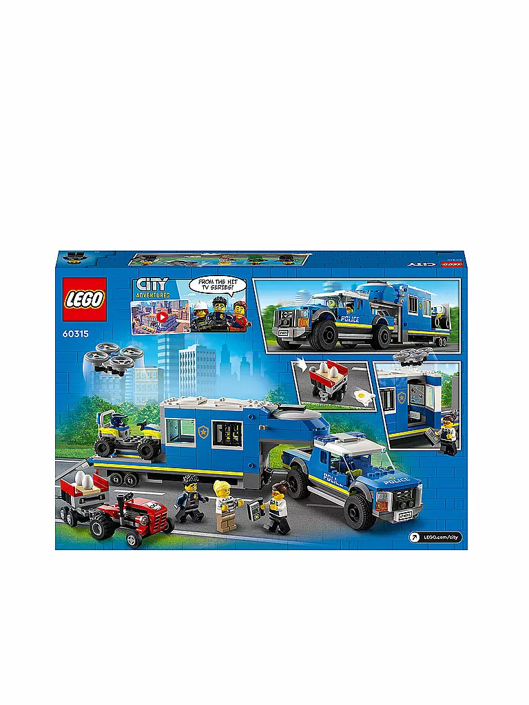 LEGO | City - Mobile Polizei-Einsatzzentrale 60315 | keine Farbe