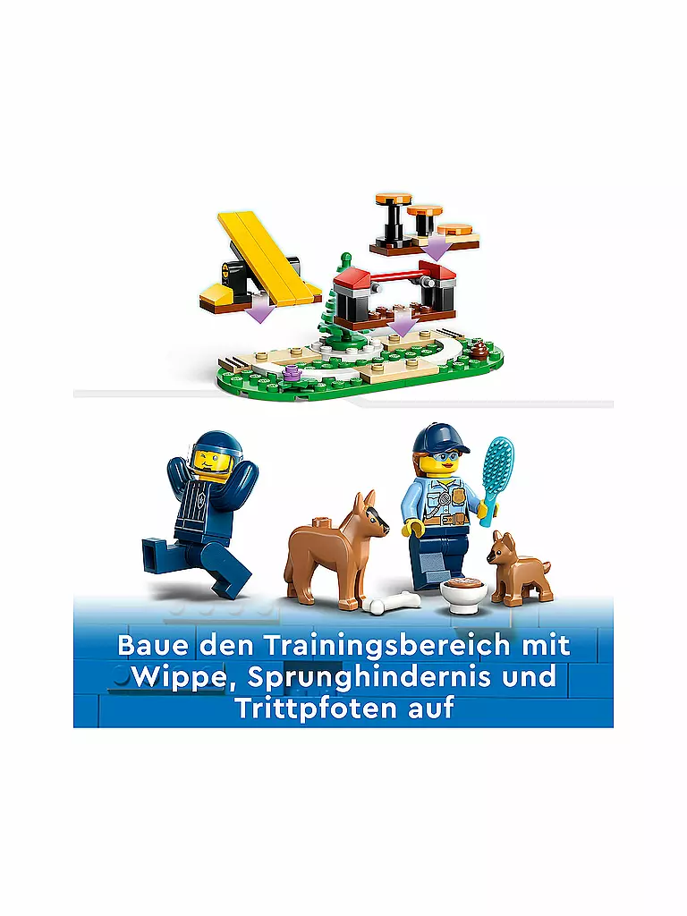 LEGO | City - Mobiles Polizeihunde-Training 60369 | keine Farbe