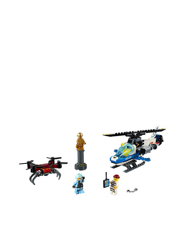 LEGO | City - Polizei Drohnenjagd 60207 | transparent