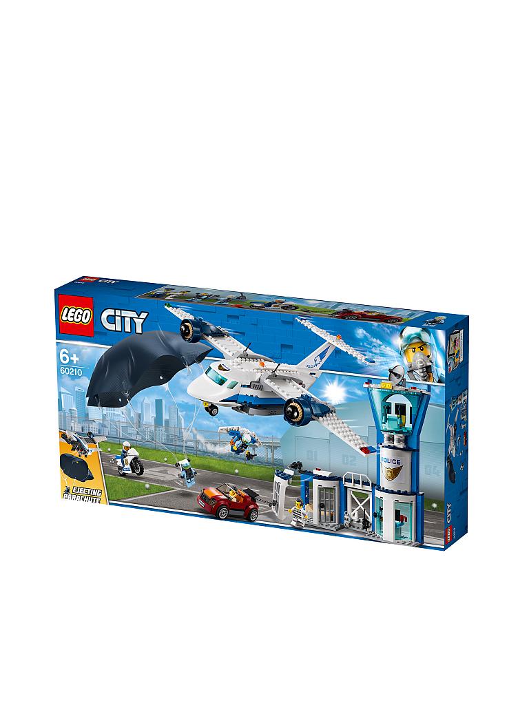 LEGO | City - Polizei Fliegerstützpunkt | transparent