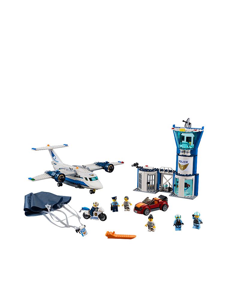 LEGO | City - Polizei Fliegerstützpunkt | transparent