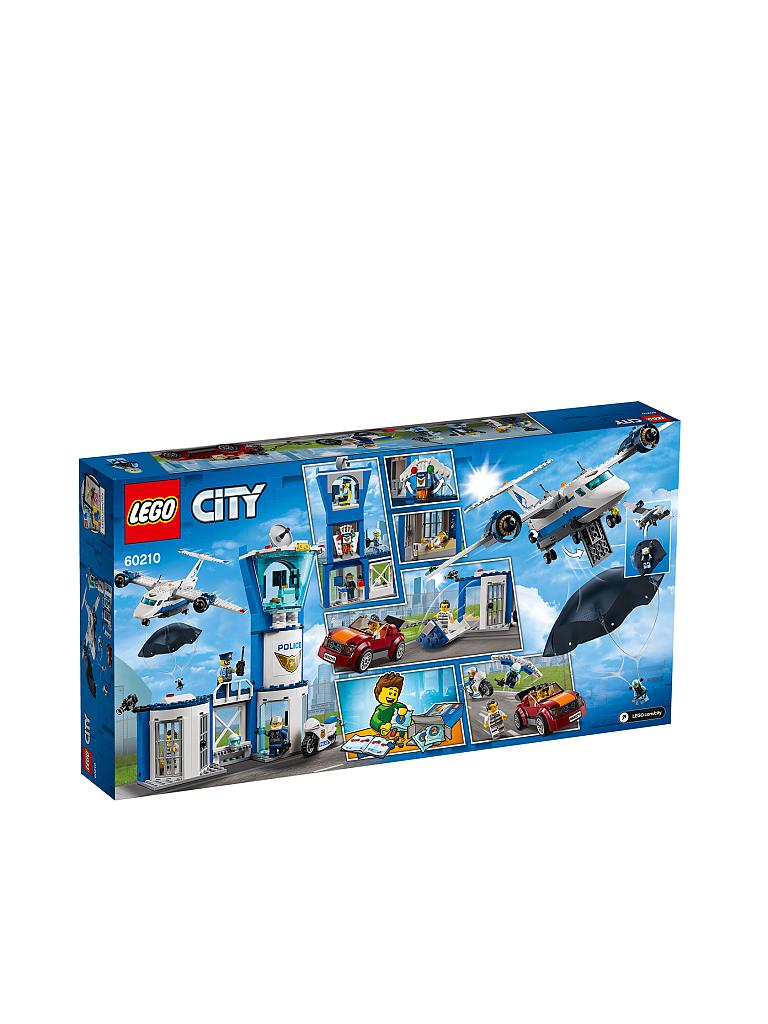 LEGO | City - Polizei Fliegerstützpunkt | transparent