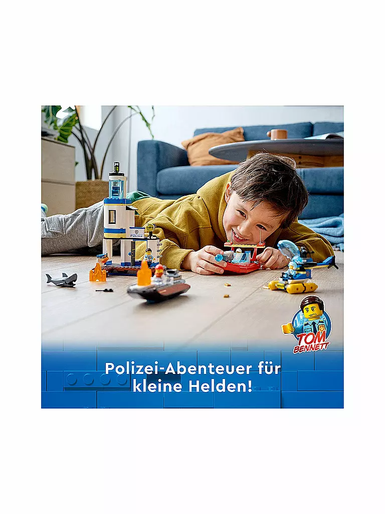 LEGO | City - Polizei und Feuerwehr im Küsteneinsatz 60308 | keine Farbe