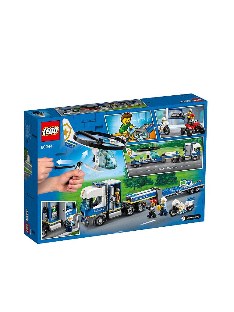 LEGO | City - Polizeihubschrauber-Transport 60244 | bunt