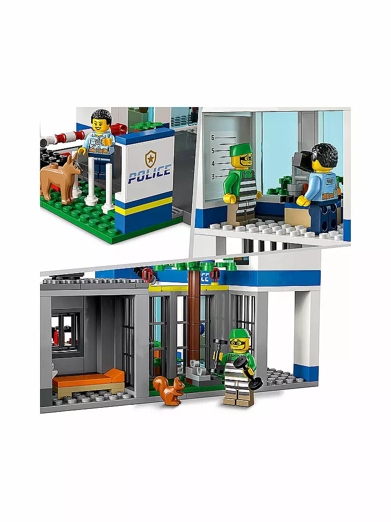 LEGO | City - Polizeistation 60316 | keine Farbe