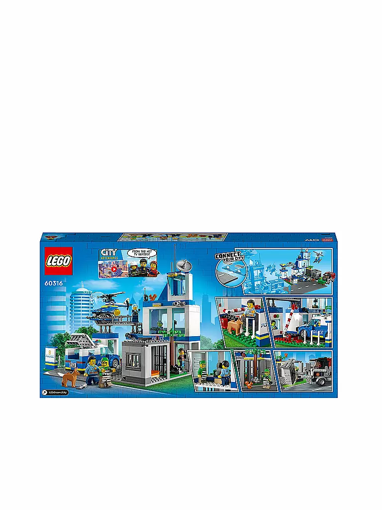 LEGO | City - Polizeistation 60316 | keine Farbe