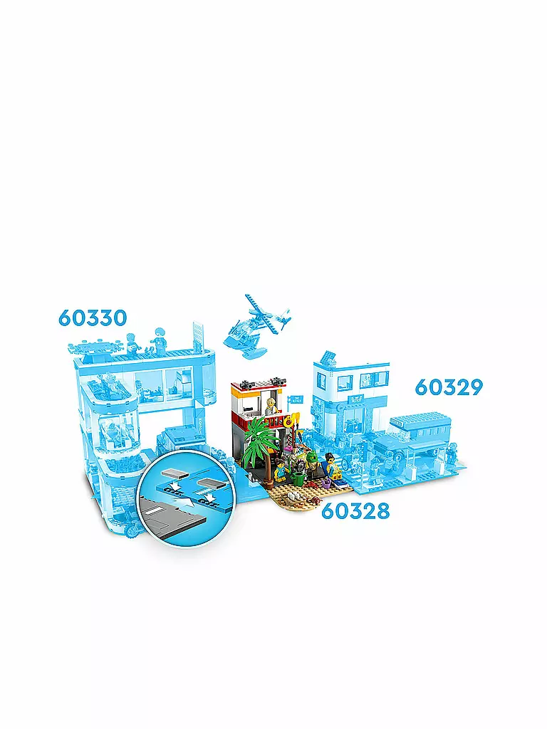 LEGO | City - Rettungsschwimmer-Station 60328 | keine Farbe