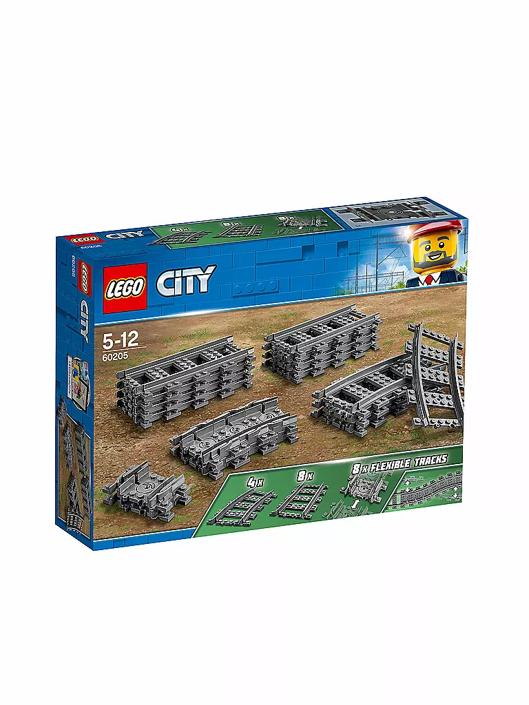 LEGO | City - Schienen 60205 | keine Farbe