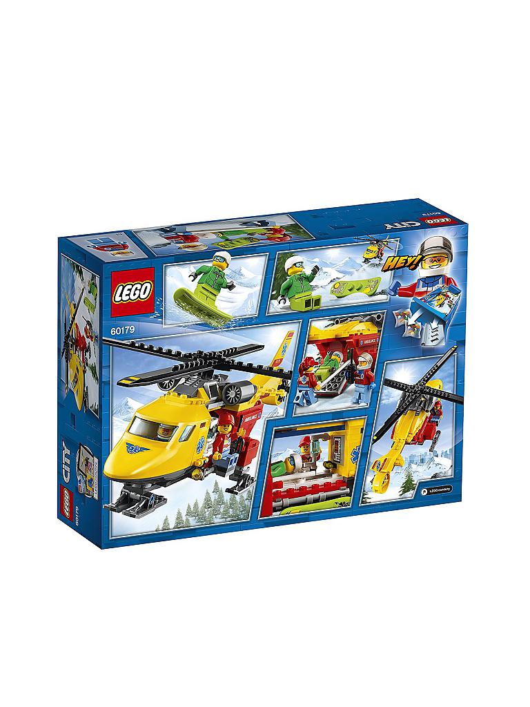LEGO | City - Starke Fahrzeuge Rettungshubschrauber 60179 | 