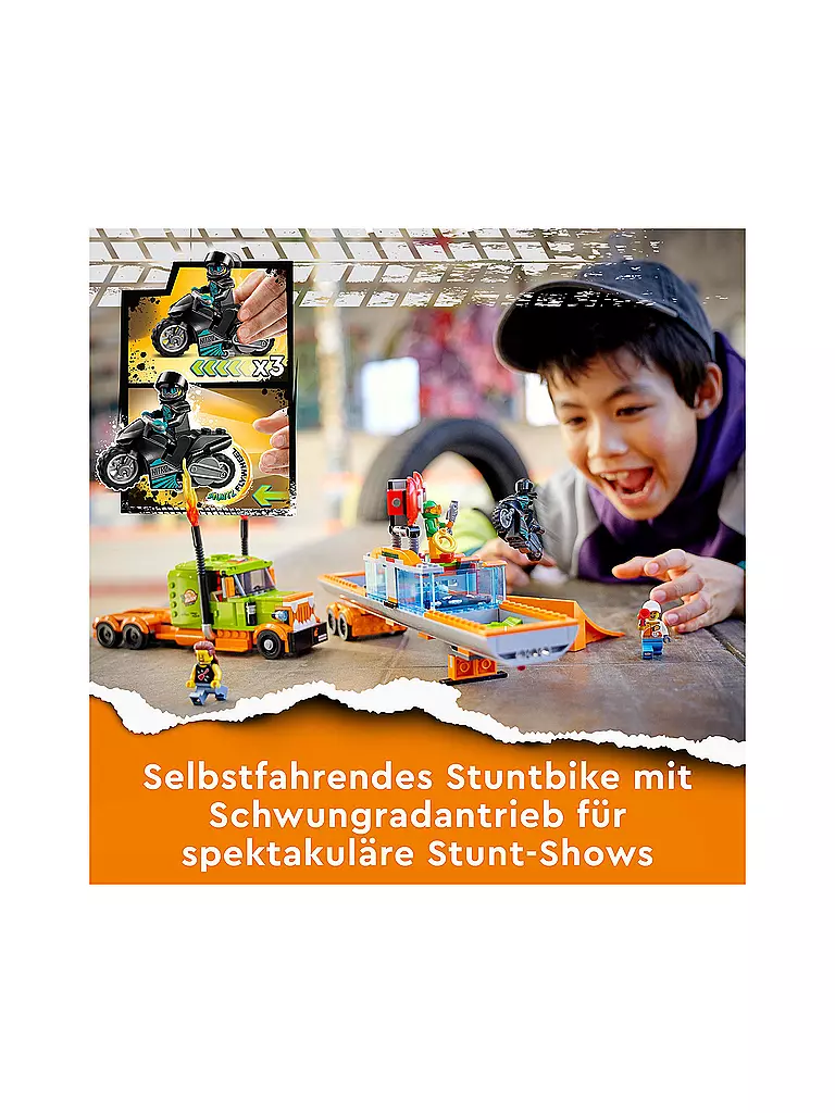 LEGO | City - Stuntshow-Truck 60294 | keine Farbe