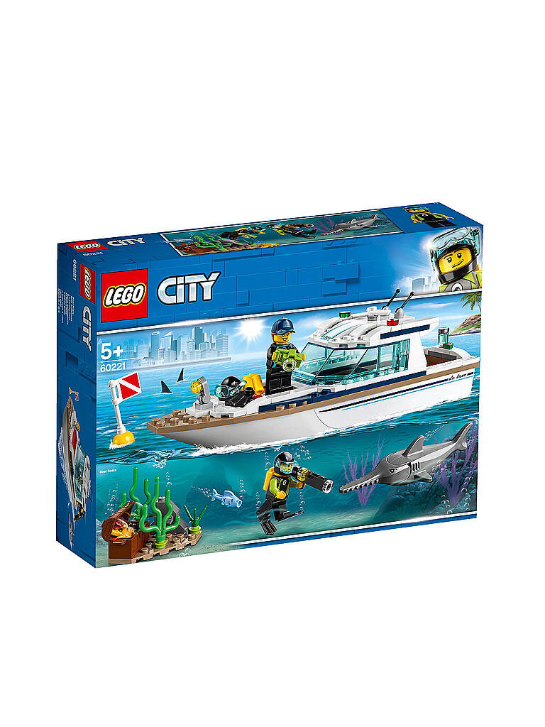 LEGO | City - Tauchyacht 60221 | transparent