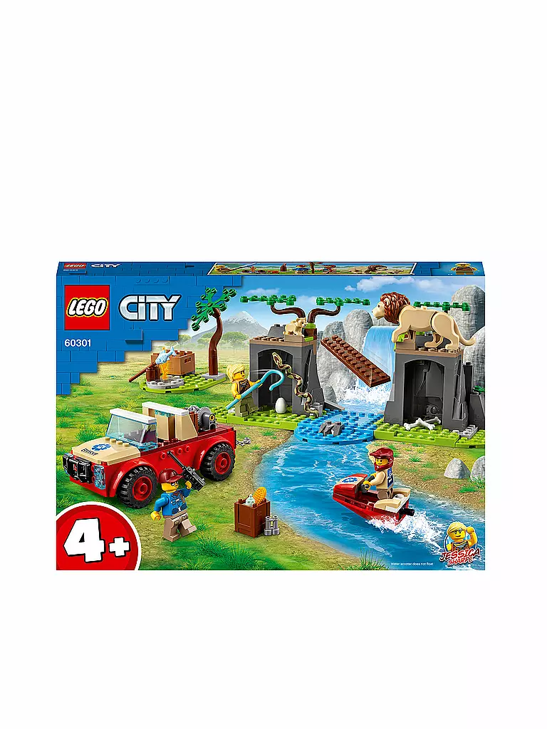 Farbe City - 60301 Tierrettungs-Geländewagen LEGO keine