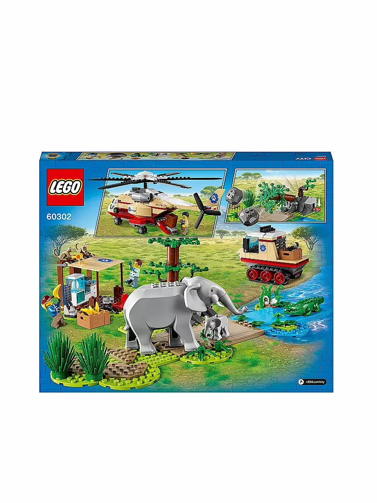 LEGO | City - Tierrettungseinsatz 60302 | keine Farbe