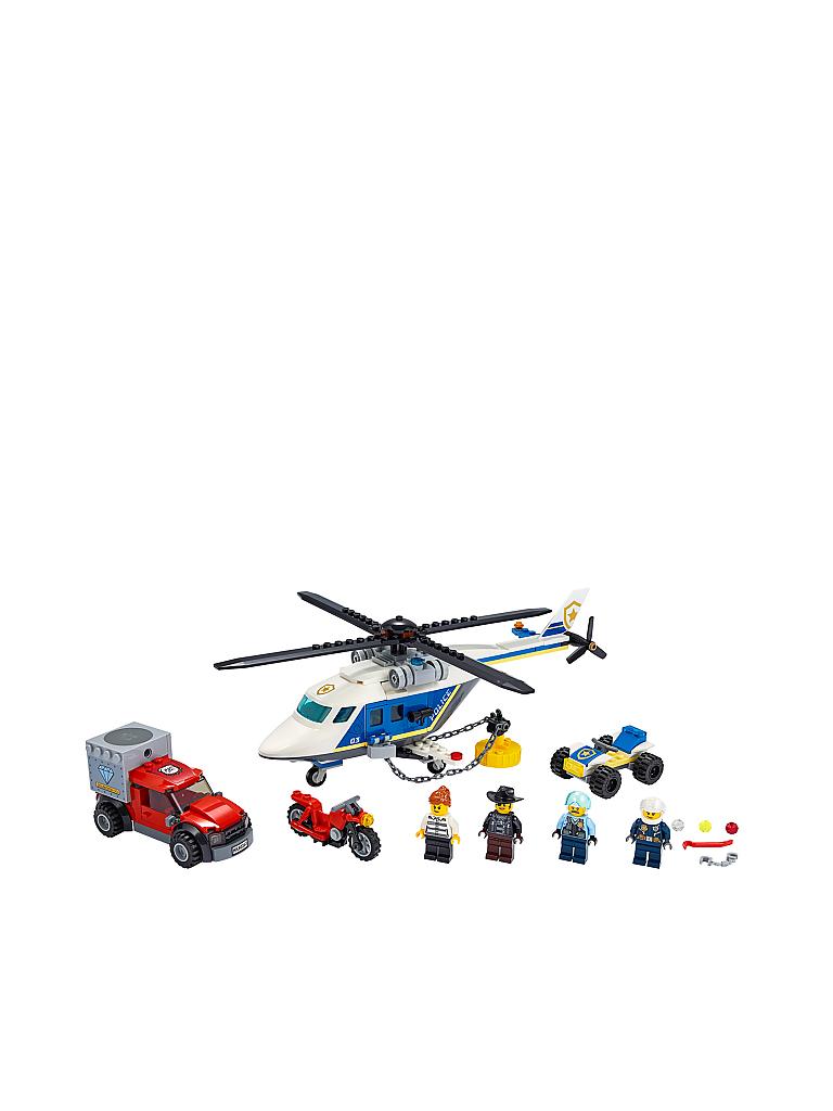 LEGO | City - Verfolgungsjagd mit dem Polizeihubschrauber 60243 | bunt