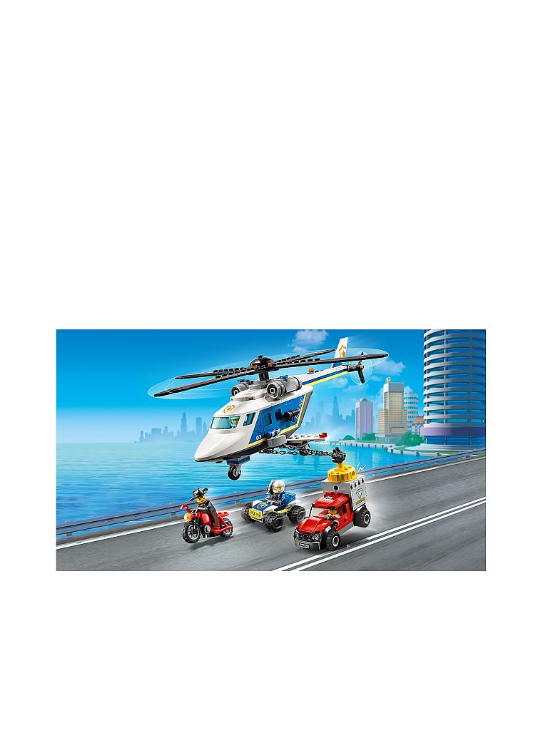 LEGO | City - Verfolgungsjagd mit dem Polizeihubschrauber 60243 | bunt