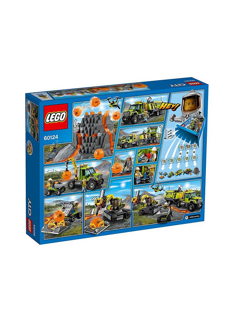LEGO | City - Vulkan Forscherstation 60124 | 
