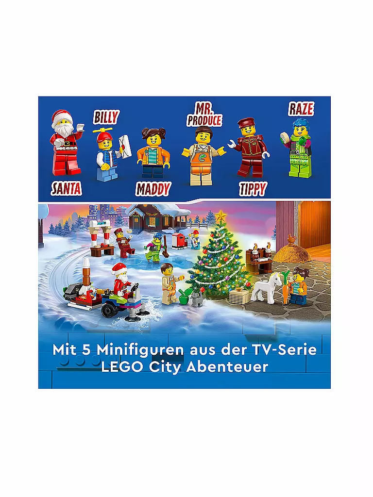 LEGO | City Adventskalender 60352 | keine Farbe