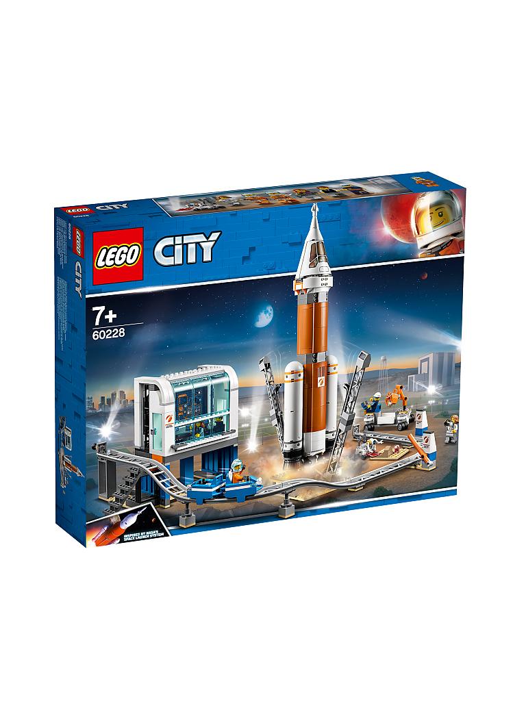 LEGO | City Weltraumhafen - Weltraumrakete mit Kontrollzentrum 60228 | 