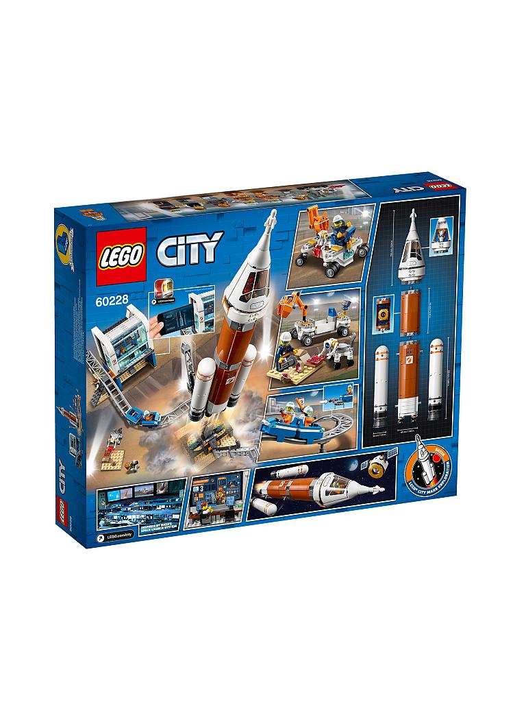 LEGO | City Weltraumhafen - Weltraumrakete mit Kontrollzentrum 60228 | 