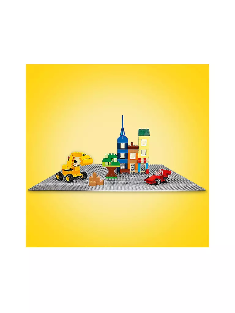 LEGO | Classic - Graue Bauplatte 11024 | grau