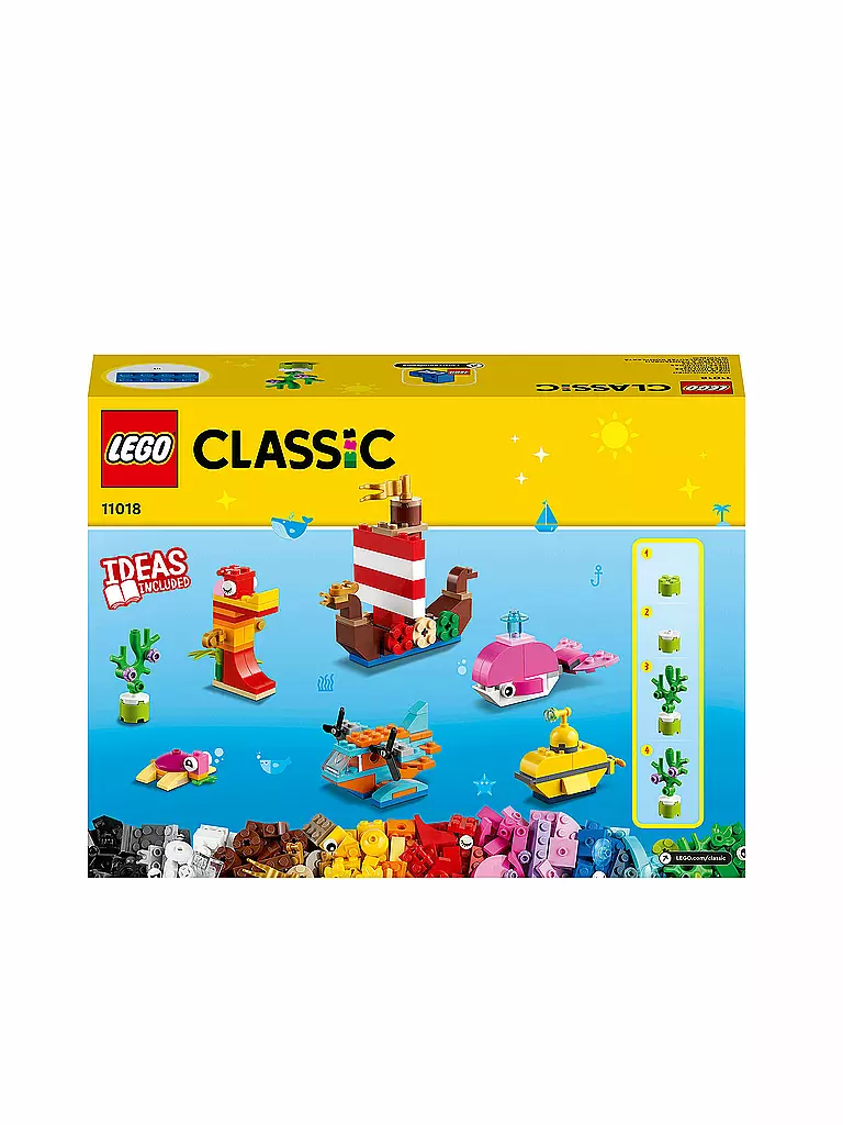 LEGO | Classic - Kreativer Meeresspaß 11018 | keine Farbe