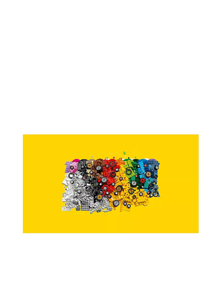 LEGO | Classic - Steinebox mit Rädern 11014 | keine Farbe