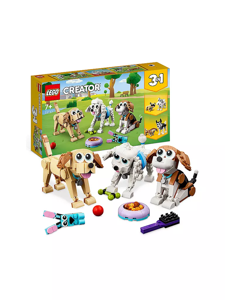 LEGO | Creator -  3in1 31137 Niedliche Hunde 31137 | keine Farbe