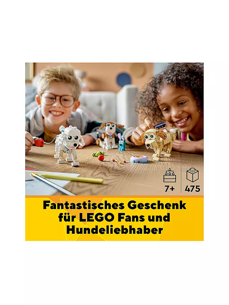 LEGO | Creator -  3in1 31137 Niedliche Hunde 31137 | keine Farbe