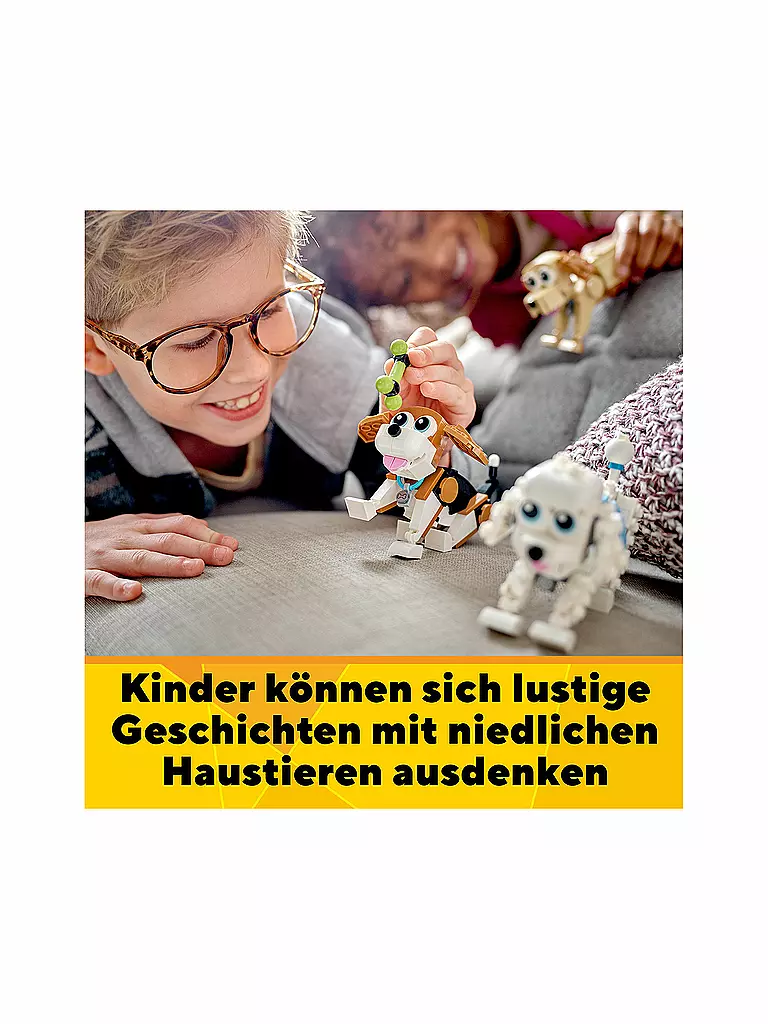 LEGO | Creator -  3in1 31137 Niedliche Hunde 31137 | keine Farbe