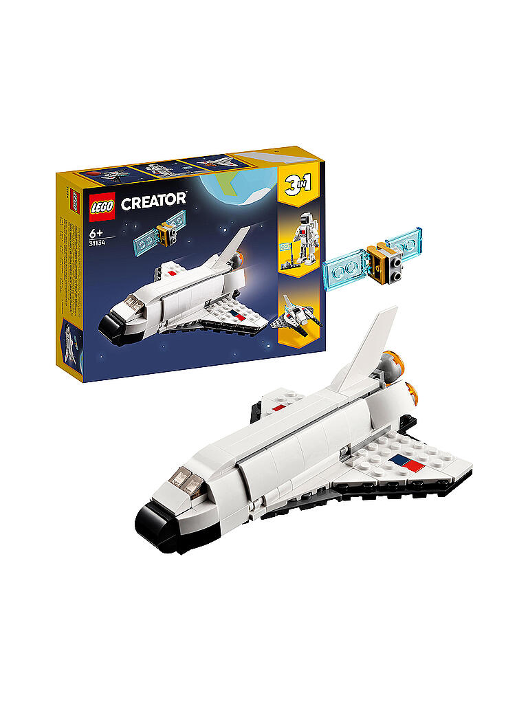 LEGO | Creator - 3in1 31134 Spaceshuttle und Raumschiff-Spielzeug-Set | keine Farbe