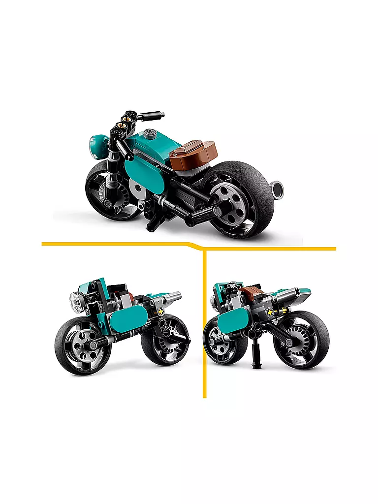 LEGO | Creator - 3in1 31135 Oldtimer Motorrad  | keine Farbe