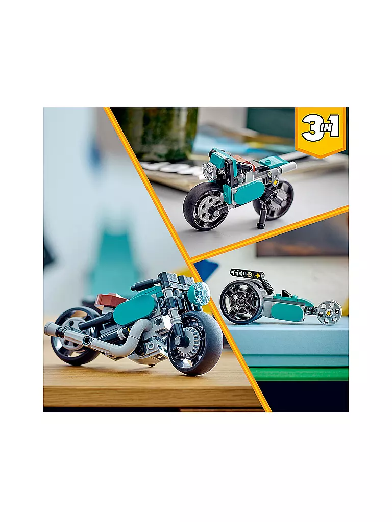 LEGO | Creator - 3in1 31135 Oldtimer Motorrad  | keine Farbe