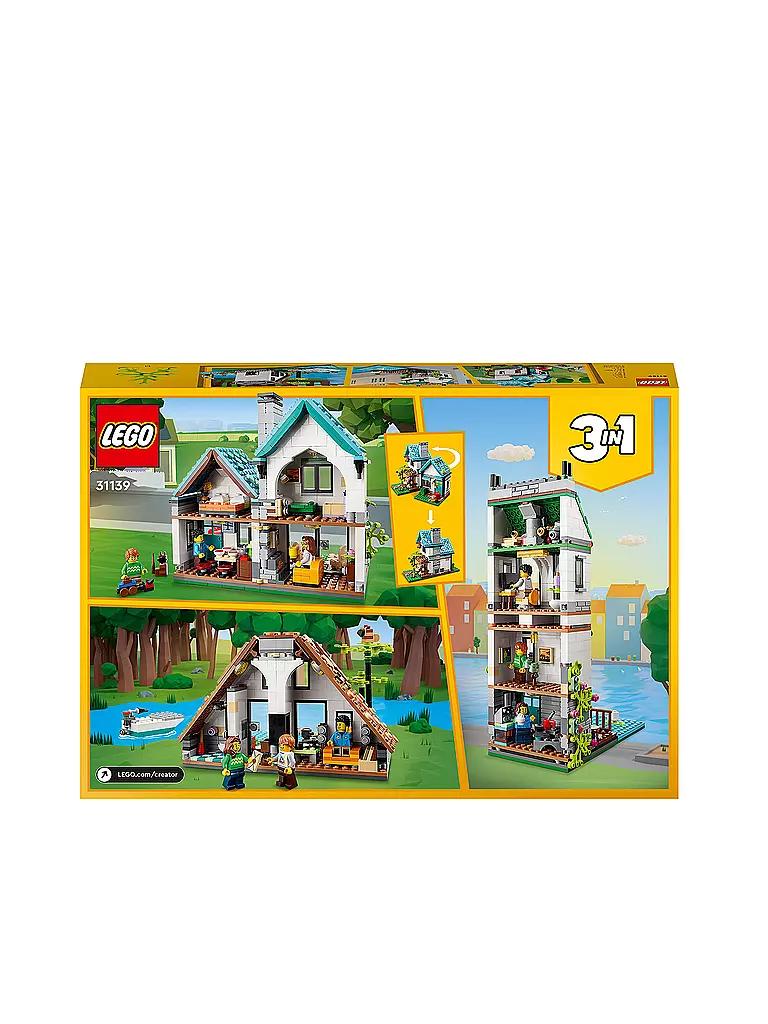 LEGO | Creator - 3in1 31139 Gemütliches Haus 31139 | keine Farbe