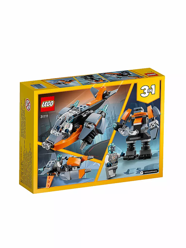 LEGO | Creator - Cyber-Drohne 31111 | keine Farbe