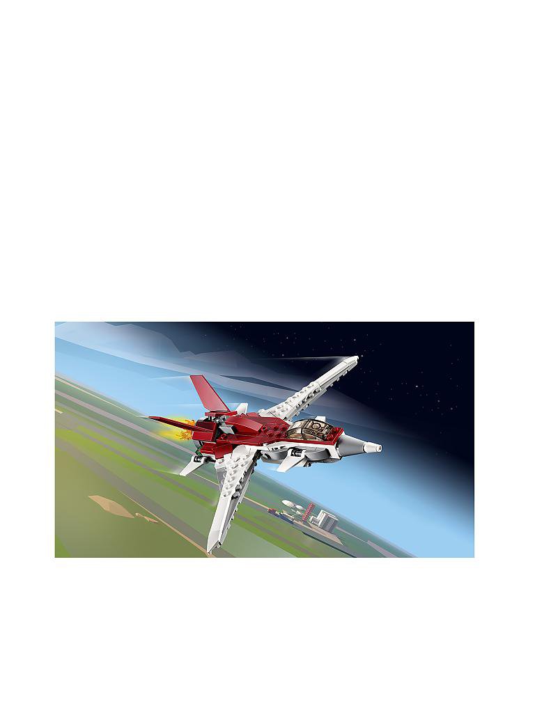 LEGO | Creator - Flugzeug der Zukunft  31086 | transparent