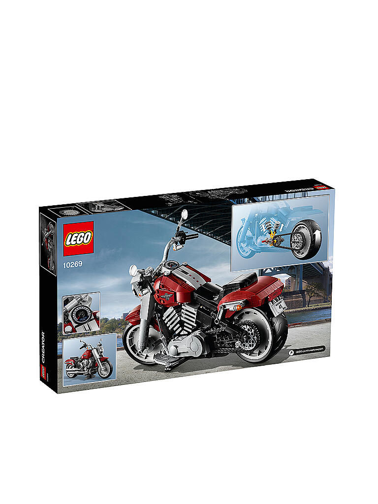 LEGO | Creator - Harley-Davidson® Fat Boy® 10269 | schwarz