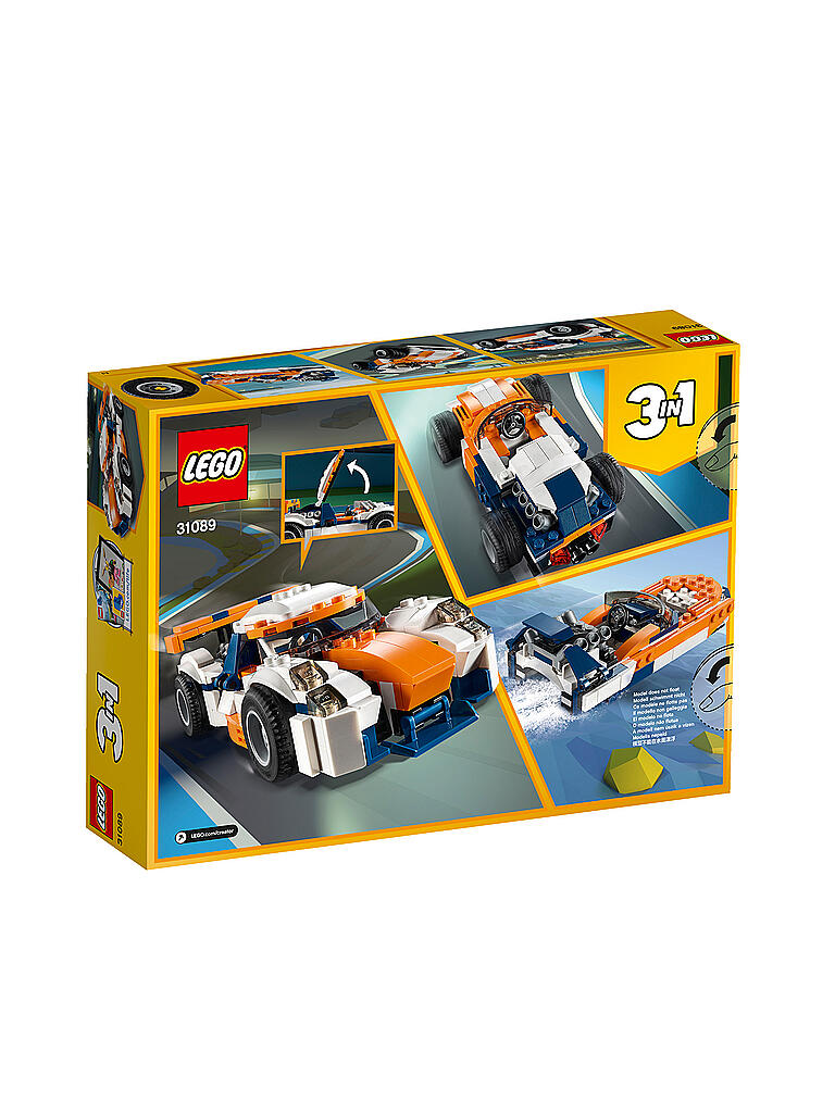 LEGO | Creator - Rennwagen 31089 | transparent