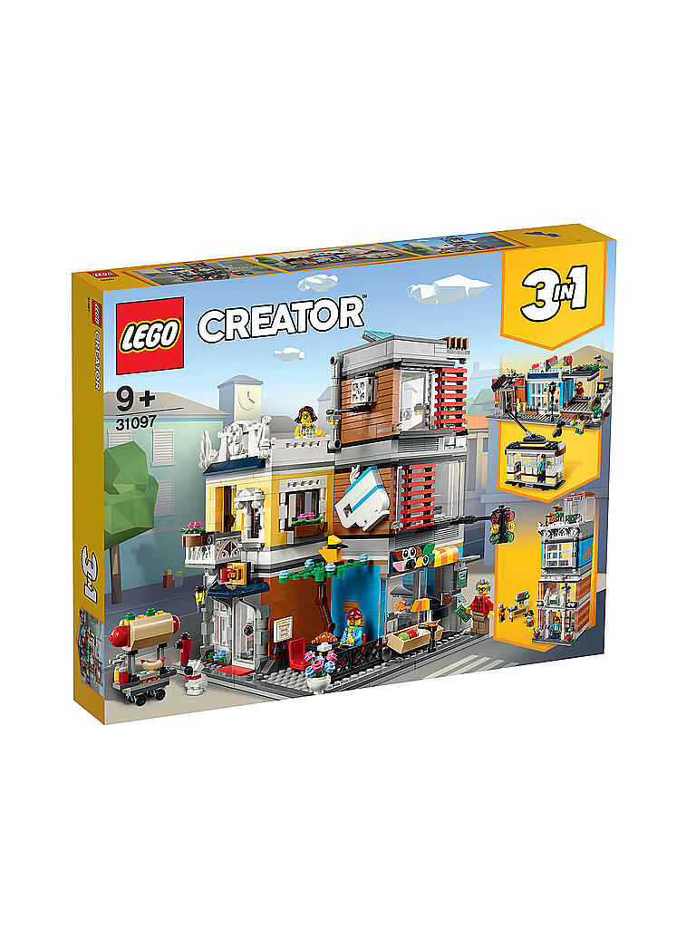 LEGO | Creator - Stadthaus mit Zoohandlung und Cafe 31097 | 