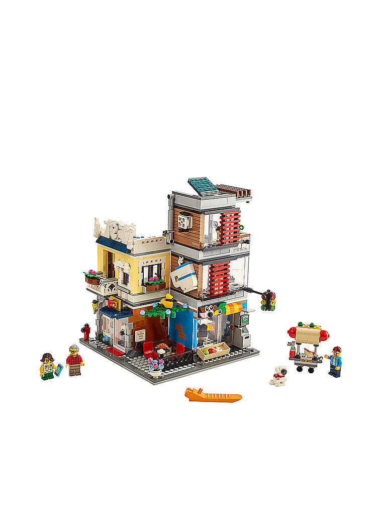 LEGO | Creator - Stadthaus mit Zoohandlung und Cafe 31097 | 